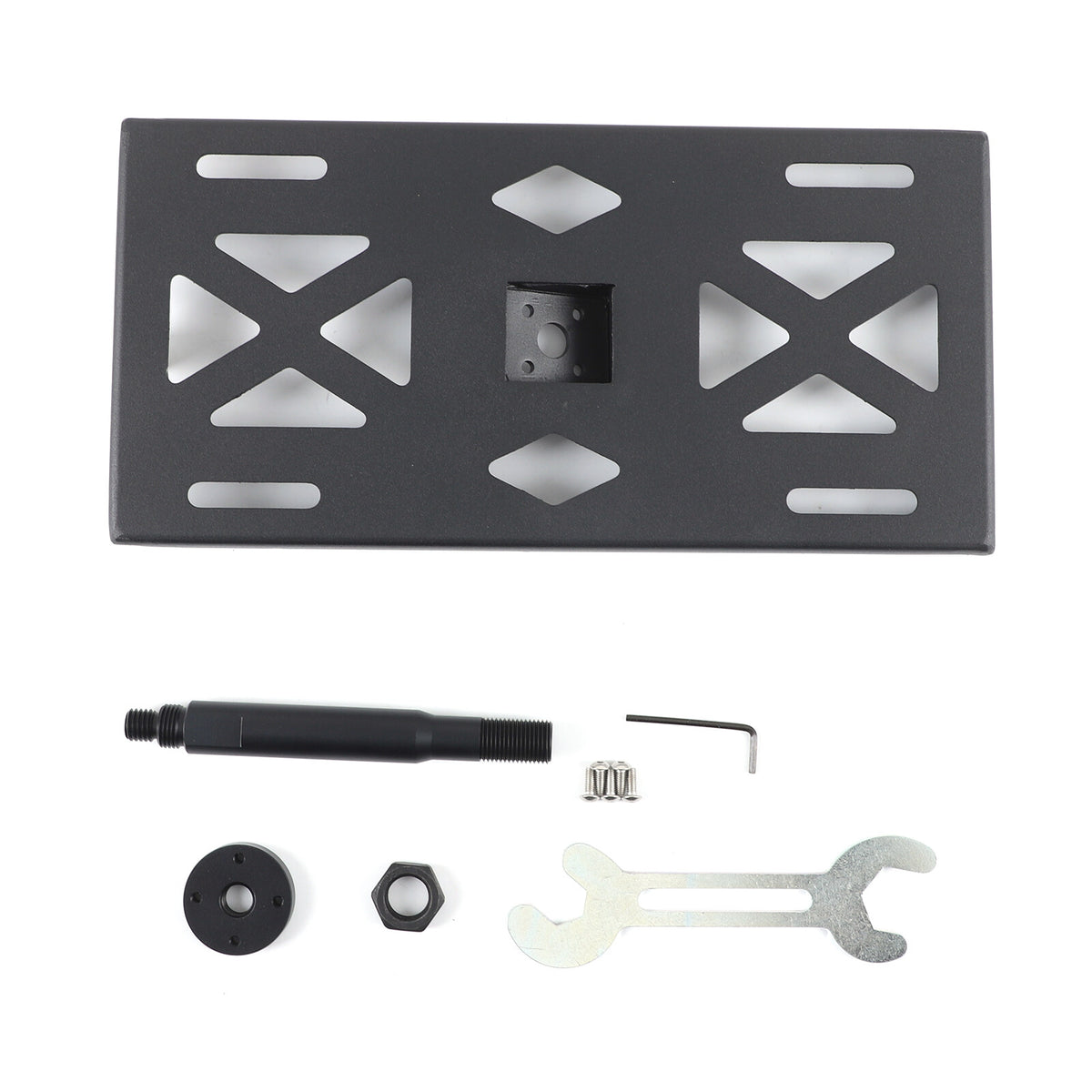 Front Bumper Tow Hook License Plate Mount Bracket For Subaru BRZ 2022+ 9