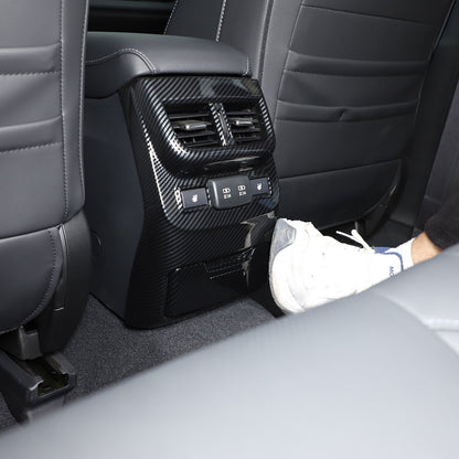 ABS Carbon Fiber Rear Air Vent Outlet Cover Trim For ​Subaru Outback 2021-2023 4