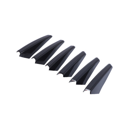 Carbon Front Fog Lamp Light Upper Strip Trim For LR Discovery Sport L550 24+ US 16
