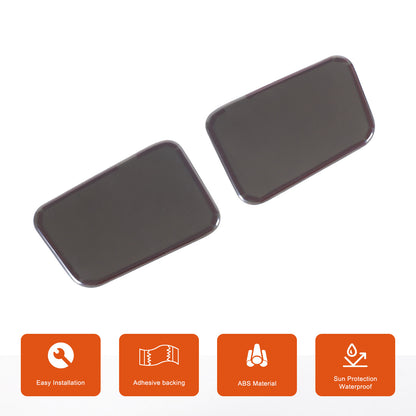 Smoked Black Rear Tail Light Lamp Decor Cover Trim For Hummer H2 2003-2009 10