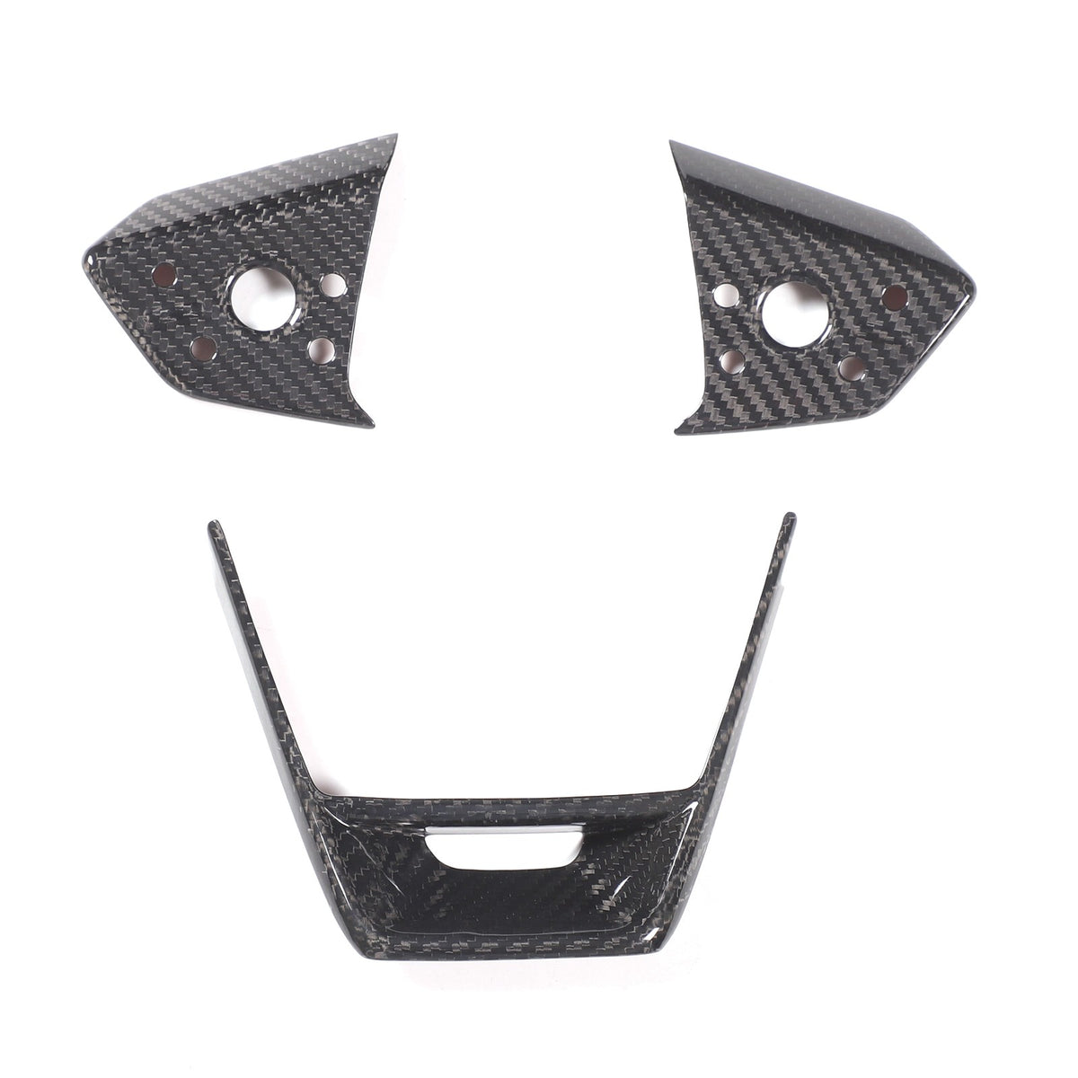 Real Dry Carbon Fiber Center Console Interior Trim For Tesla Cybertruck 2024+ 65