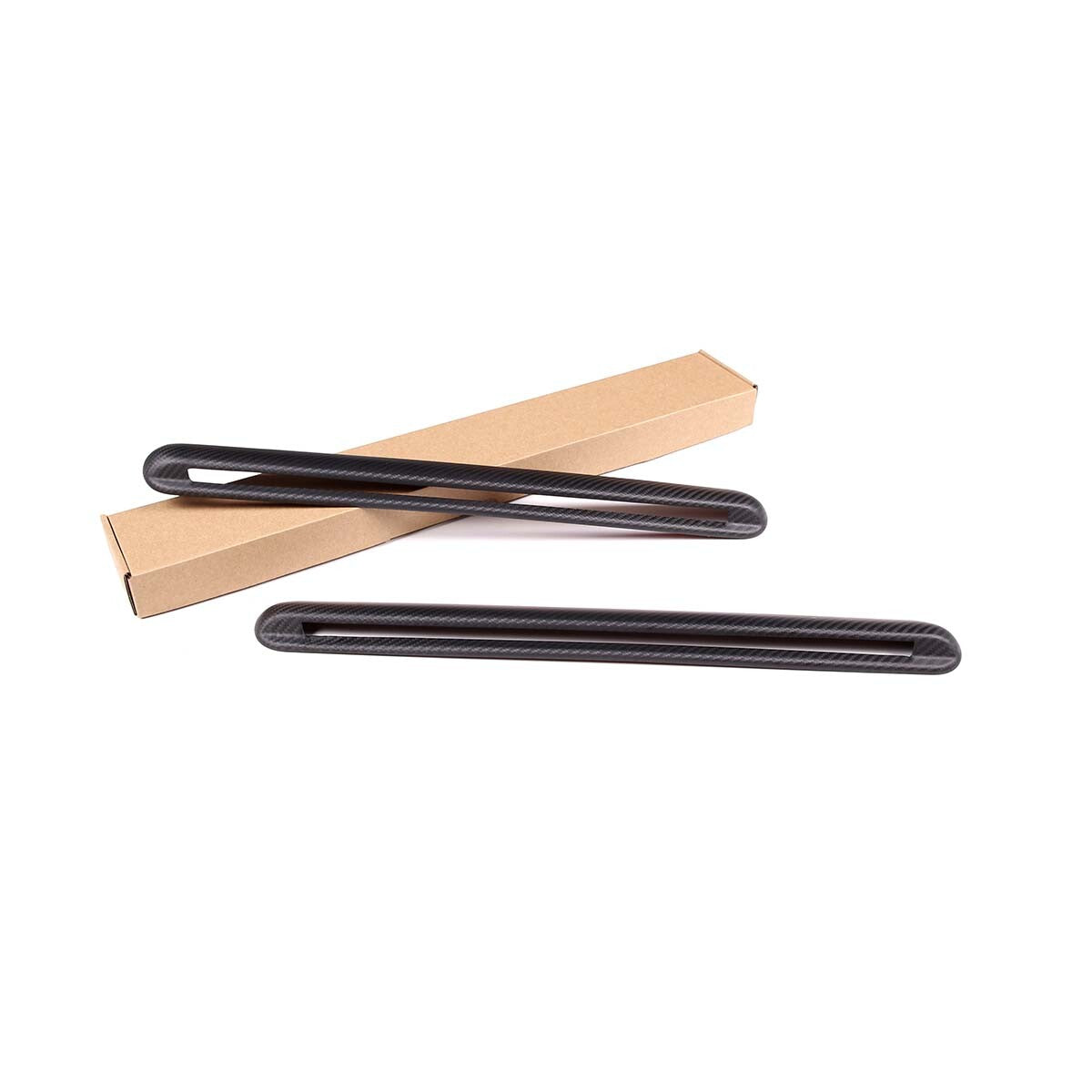 Matte DRY CARBON C Pillar Air Vent Trim Cover For Benz G class W463 G500 G65 G63 6