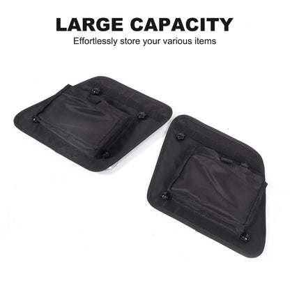 Rear Trunk Anti-roll Window Storage Bag Organizer Oxford For Toyota FJ 2007-2014 17