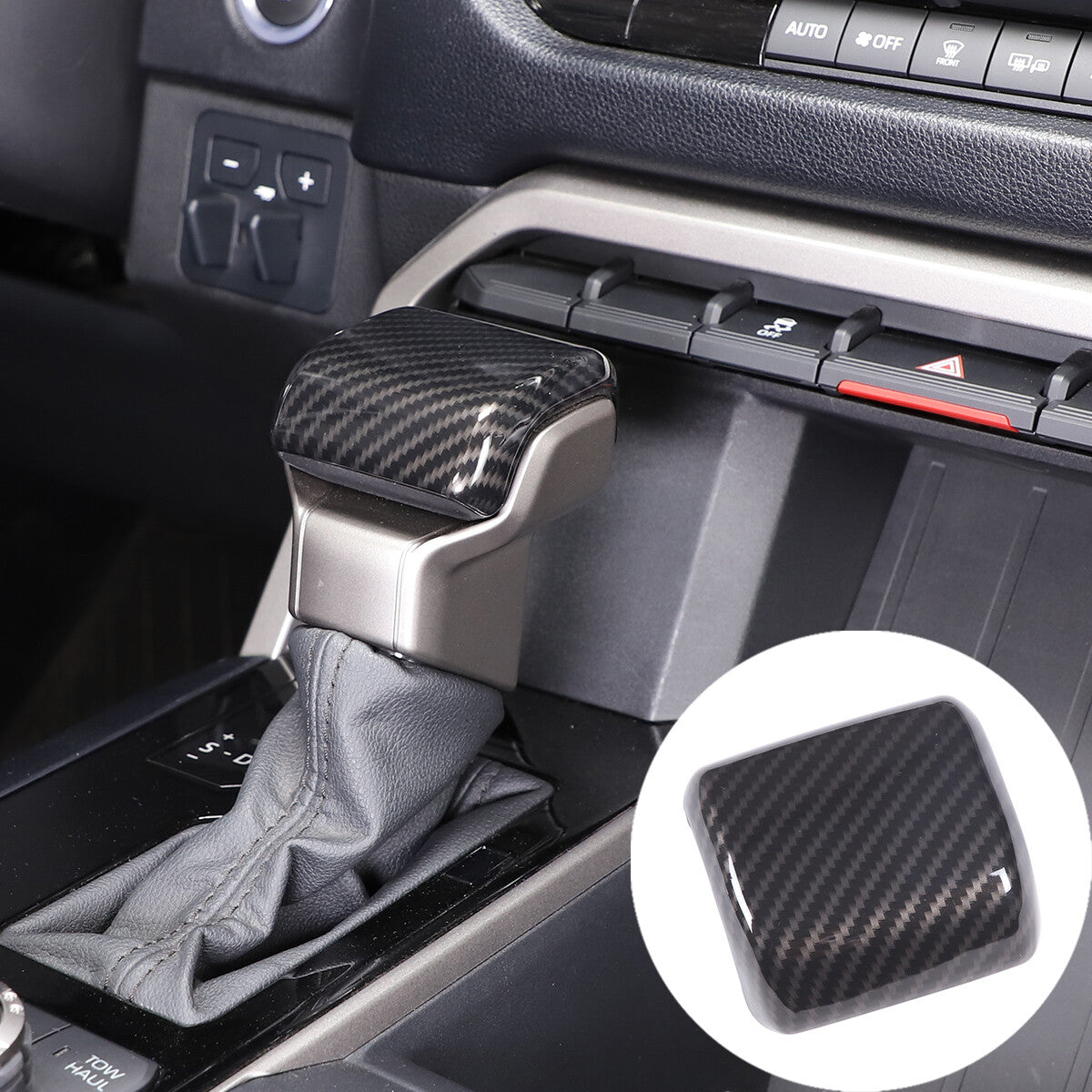 ABS Carbon Fiber Interior Set Cover Trim Kit For Toyota Tundra Sequoia SR 22+ - Styles 1-5 147