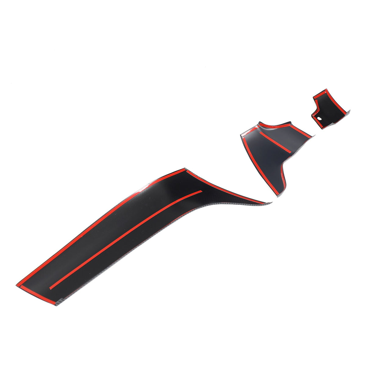 Carbon Fiber ABS Center Console Panel Trim For Benz ML W166/GL X166 2012‑2015 15