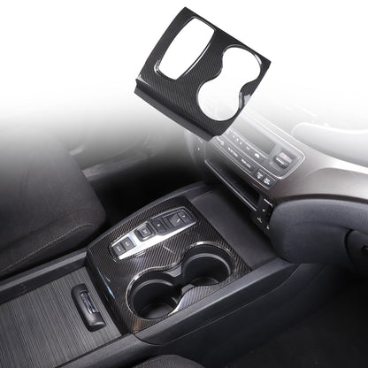 Real Carbon Fiber Center Gear Cup Trim For Honda Pilot/Ridgeline/Passport 16-22 21