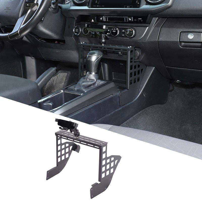 Center Multifunctional Expanding Phone Mount Bracket For Toyota Tacoma 2016-2022 5