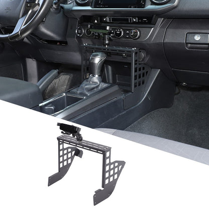 Center Multifunctional Expanding Phone Mount Bracket For Toyota Tacoma 2016-2022 5