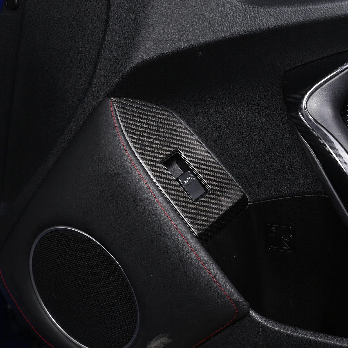Carbon Fiber Window Lift Panel Switch Cover Trim For Toyota 86/Subaru BRZ 12-20 12