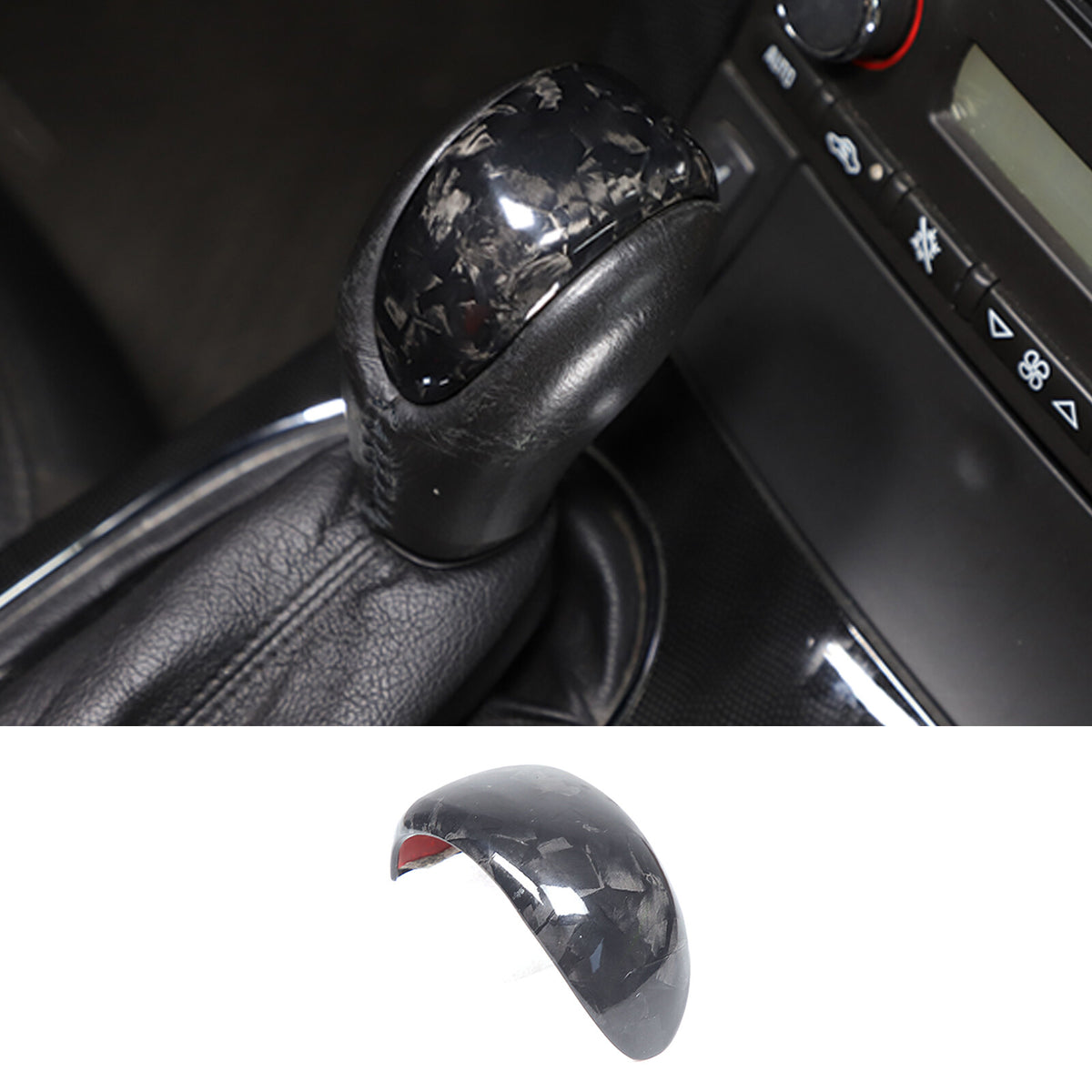Forged Real Carbon Fiber Full Interior Set Decor Cover Trim Kit for Corvette C6 93