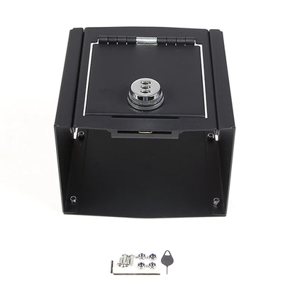 Interior Console Lock Security Storage Vault Safe Box For Ford Maverick 2022 3