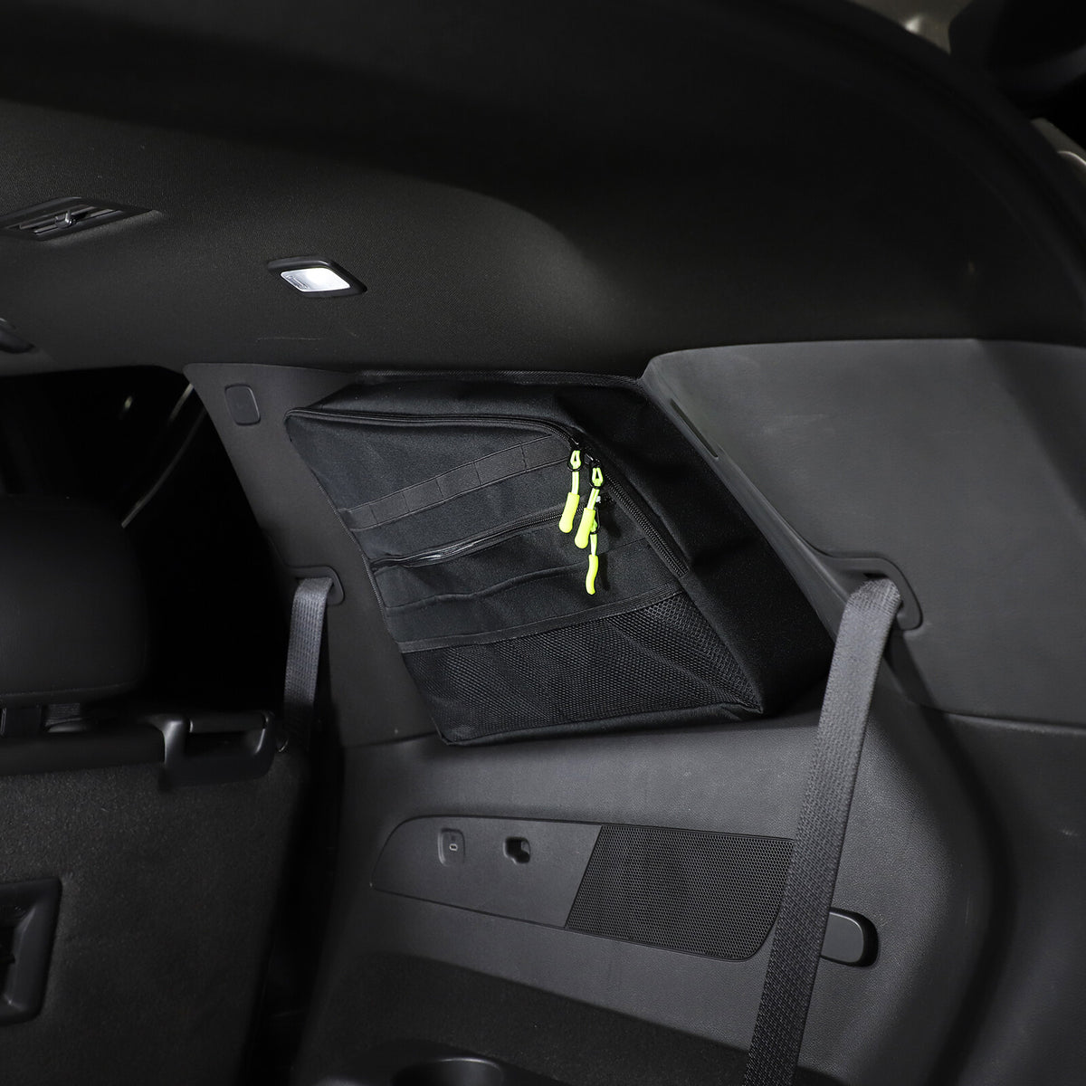 Rear Trunk Left Side Window Storage Bag Organizer For Cadillac XT6 20-24 17