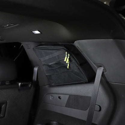 Rear Trunk Left Side Window Storage Bag Organizer For Cadillac XT6 20-24 17