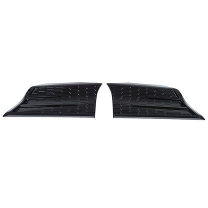 Glossy Piano Black Fender Upper Decoration Cover Trim For Toyota Tundra 2022+ US 5