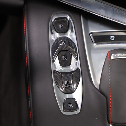 Real Dry Carbon Fiber Full Interior Center Set Trim Kit For Corvette C8 20-25 US - Styles 31-35 12