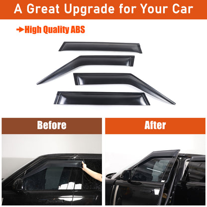 For Range Rover Vogue L460 2023+ Window Wind Visor Rain Guard Vent Deflector 1