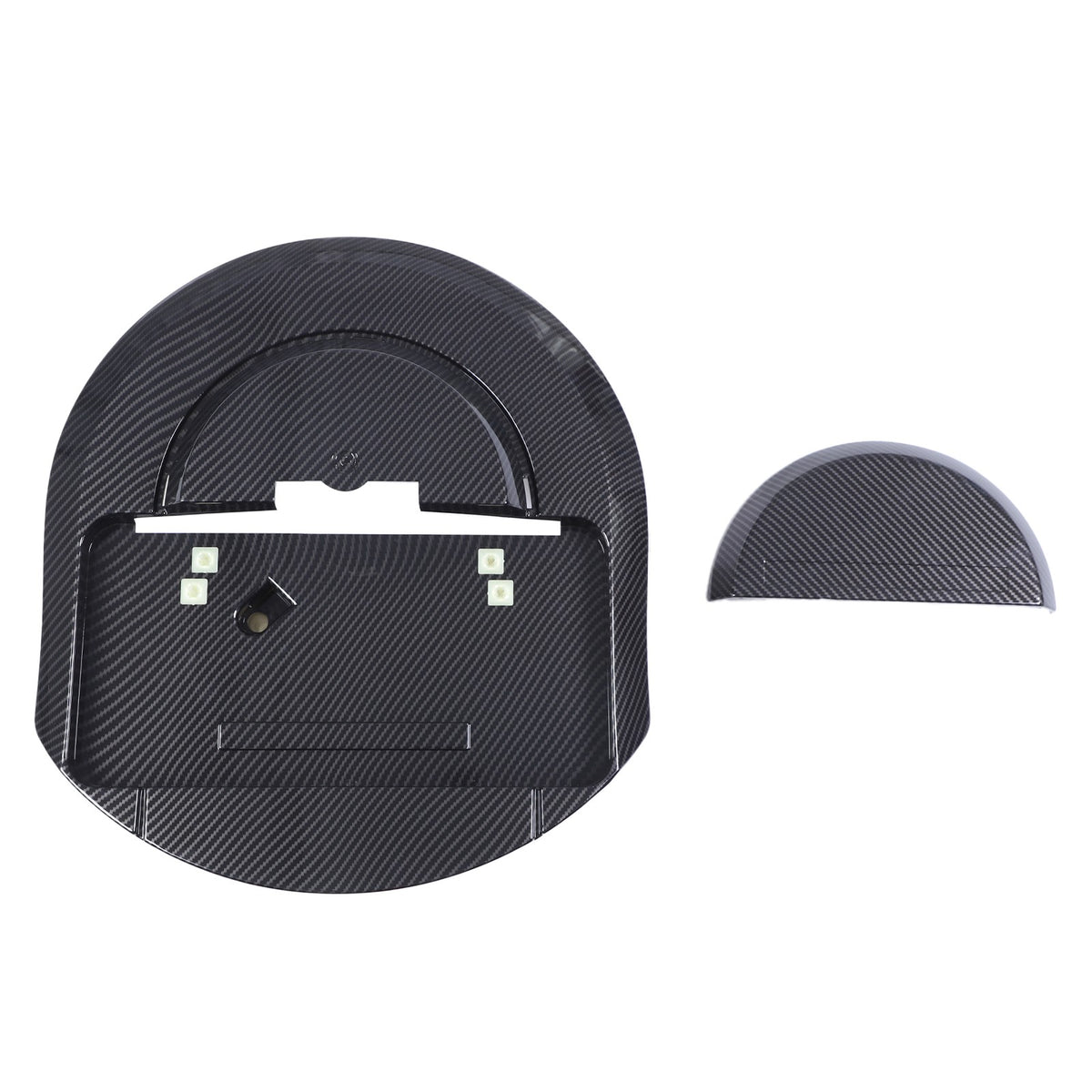 Carbon Spare Tire License Plate Base Cover For Hummer H2 2003-09 OE：25782333 US 22