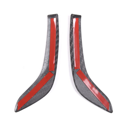 Real Carbon Fiber Gear Shift Knob Head Side Trim Cover For Maserati Ghibli 19-23 12