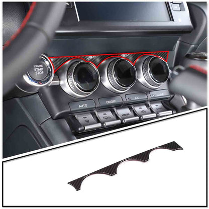 ABS Carbon Fiber Interior Center Console Trim Set For GR86/BRZ 2022-2024 US - Variants 6-10 55
