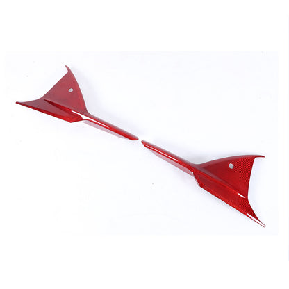 Red Real Carbon Fiber Interior Exterior Conosle Trim Cover For Lotus EMIRA 21-25 168