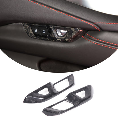 Forged Real Carbon Fiber Full Interior Set Cover Trim Kit For Corvette C8 20-25 - Variants 16-20 6