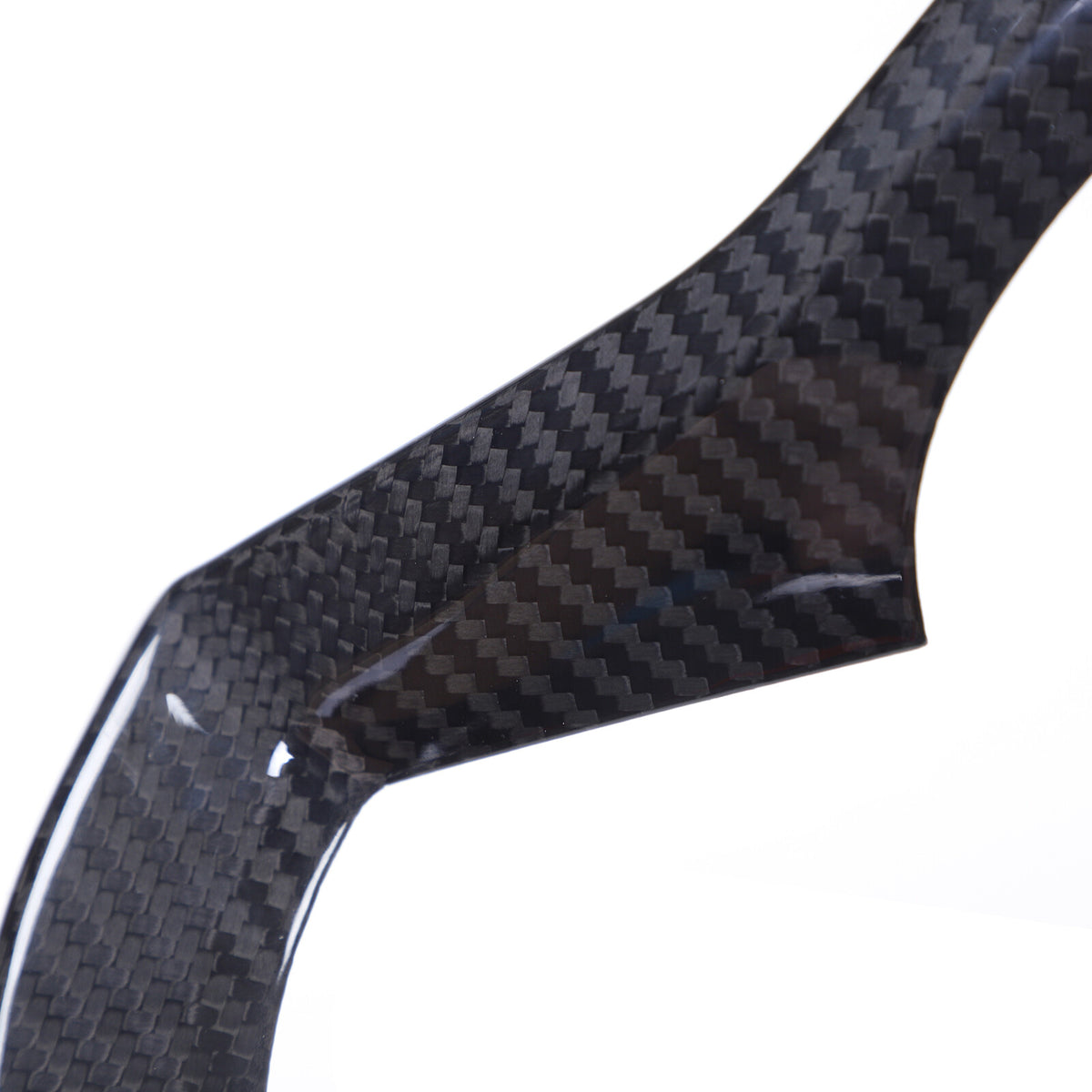 Real Carbon Fiber Interior Steering Wheel Cover Trim For Cadillac Escalade 21-24 5