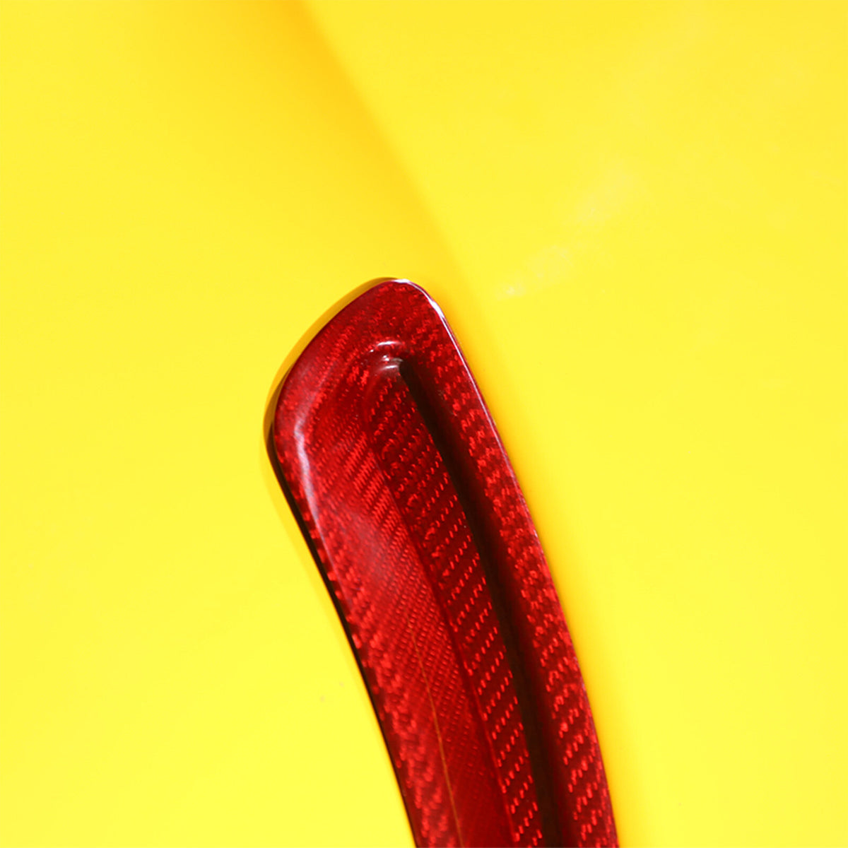 for Toyota GR Supra A90 19+ Red Carbon Fiber A pillar & Hood Air Vent Cover Trim 7