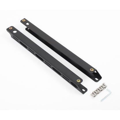 Black Steel Front Seat Adjustment Bracket Trim For LR Defender L316 2004-2018 15