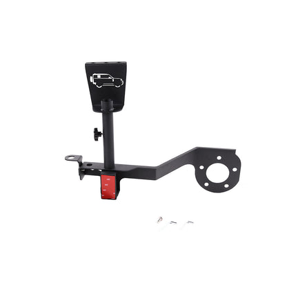 Tailgate flagpole Antenna Bracket Accessory For Land Rover Defender 90 110 2020+ 10