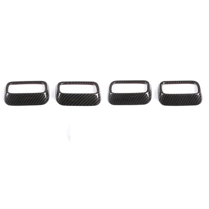 ABS Carbon Fiber Interior Center Trim Set For Benz GLE W167 GLS X167 2020-2022 10