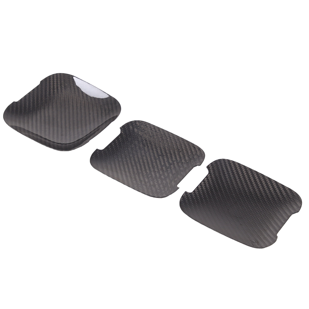 Real Carbon Exterior Side Door Bowl Cover Trim For Land Rover Defender 90 20-24 6
