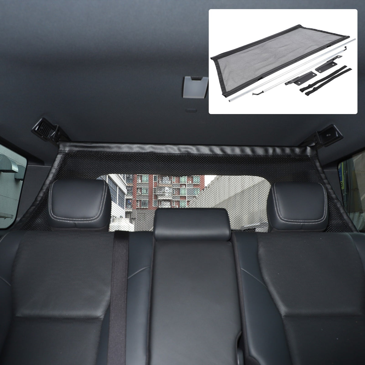 Trunk Safety Isolation Protection Net For Toyota Land Cruiser LC250 Prado 2024+ 18