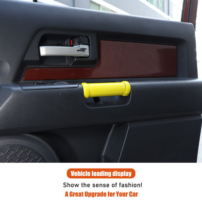 Yellow Interior Door Panel Handle Cover Trim For Toyota FJ Cruiser 2007-2021 US 12