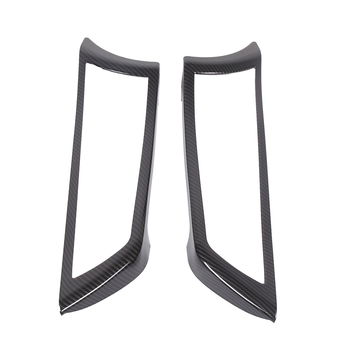 ABS Carbon Fiber Inner Door Handle Frame Cover Trim For Jaguar F-TYPE 2013-24 US 9