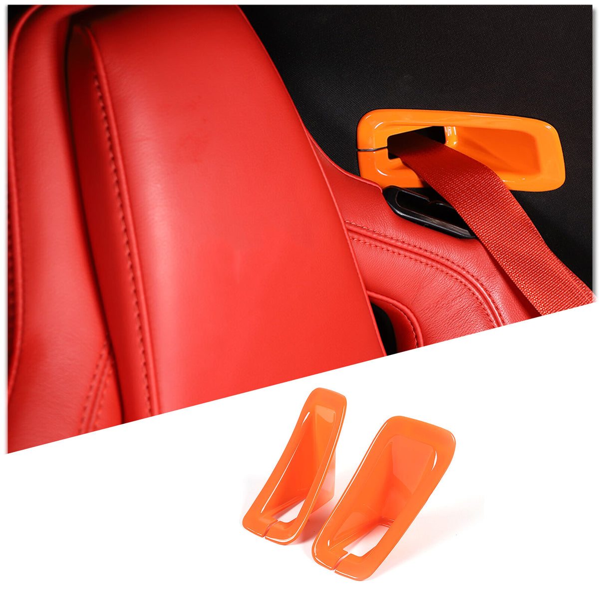 Oranger Interior Decor Trim Cover For C8 Corvette Stingray Z51 Z06 Z07 20-26 17