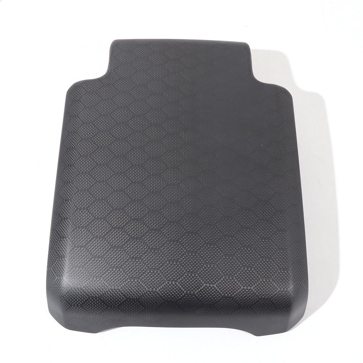 Matte Honeycomb Carbon Fiber Storage Armrest Cover For Land Rover Defender 2020+ 12