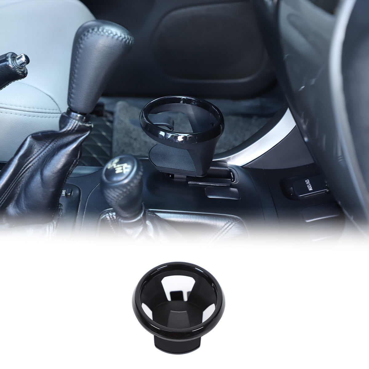 Center Console 4WD Gear Shift Left Side Cup Holder For Toyota Prado FJ120 03-09 9