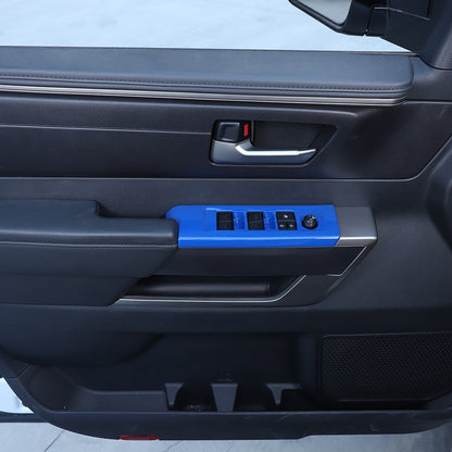 ABS Blue Car Center Panel Trim Interior Accessories For Toyota Tundra 2022-2026 - Variants 6-10 47
