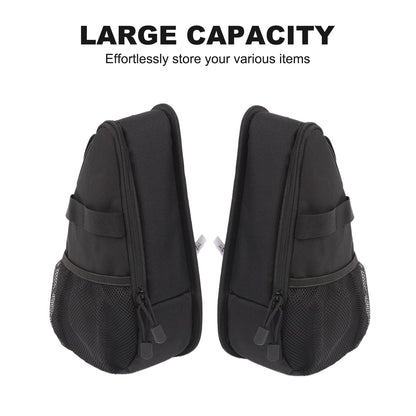 Black Rear Trunk Side Storage Window Bag Tray For Toyota RAV4 2020+ US 22