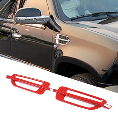 Sport Red ABS Side Fender Trim Cover For Cadillac Escalade 2007-2014 22