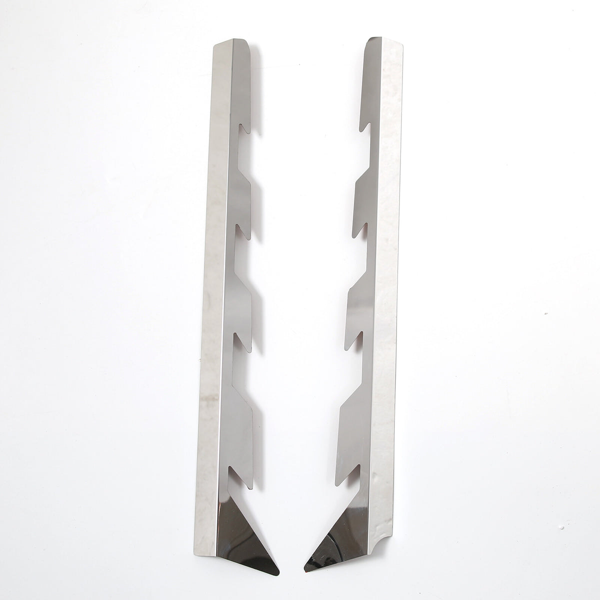 Aluminum Alloy Silver Engine Side Decoration Cover For Corvette C8 2020-2026 15