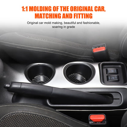 Soft Carbon Fiber Interior Center Console trim Sticker For Nissan Juke 2011-2019 174