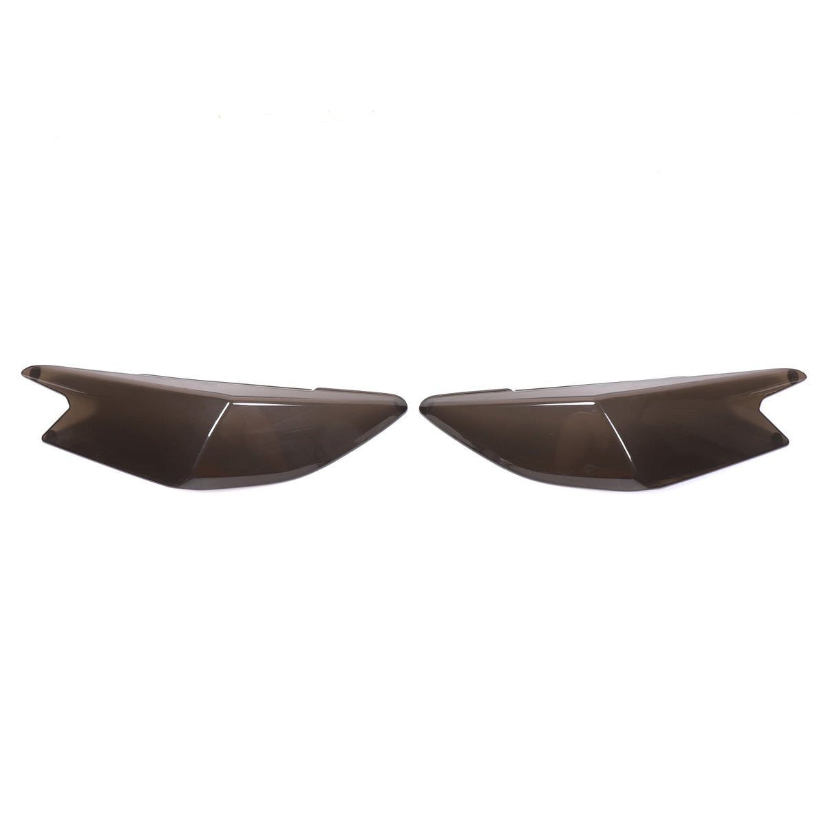 ABS Smoked Black Front Headlight Cover Trim Overlay For Subaru WRX VB 2022+ 14