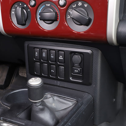 Matte Black ABS Interior Full Set Cover Trim Kit Set For FJ Cruiser 2007-2021 14