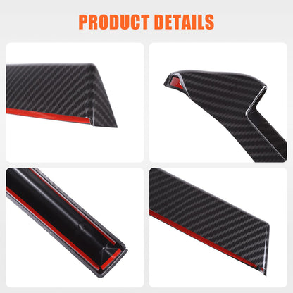 Carbon Fiber ABS Center Console Shift Panel Trim Set For Corvette C8 2026+ 44