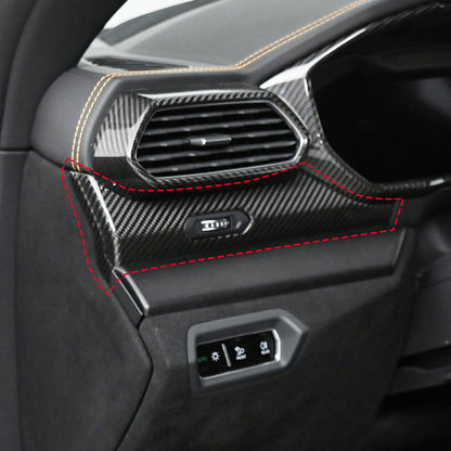 Matte Real Dry Carbon Fiber Center Console Panel Trim For Lamborghini URUS 18-23 4