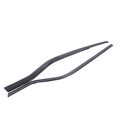 Real Carbon Fiber Interior Door Panel Strip Trim For Lotus Emira V6 i4 23-25 US 5