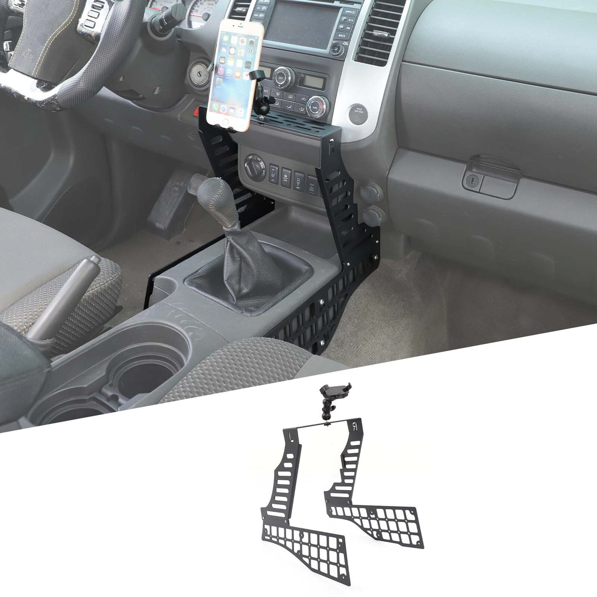 Center Console Multi-Function Extension Platform For Nissan Frontier 2009-2017 14