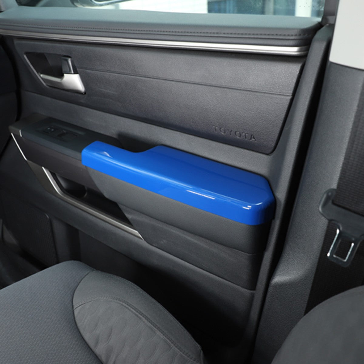 ABS Blue Car Center Panel Trim Interior Accessories For Toyota Tundra 2022-2026 - Variants 11-14 17