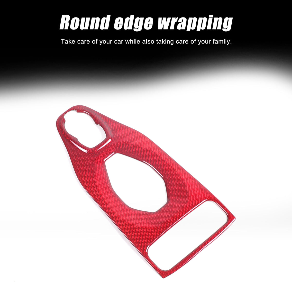 Red Real Carbon Fiber Interior Exterior Conosle Trim Cover For Lotus EMIRA 21-25 149